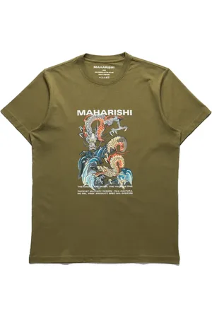 Maharishi Top, Herre, Grøn, S, Bomuld, T-shirt med Dobbelt Drager