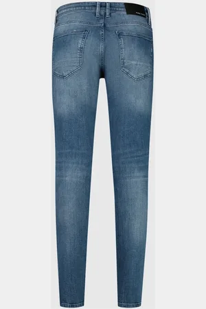 Pure Path Jeans, Herre, Blå, W28, Denim, Skinnyfit Denim Blå Jeans