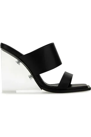 Alexander McQueen Sko, Dame, Sort, 35 EU, Læder, Heeled Mules