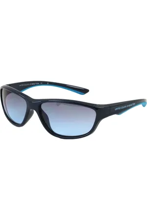 Benetton Tilbehør, unisex, Blå, 54 MM, Uld, Solbriller