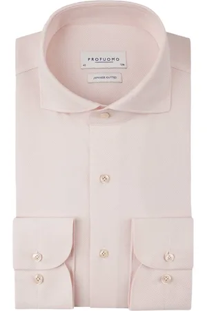 Profuomo Skjorte, Herre, Lyserød, XL, Formal Bluser