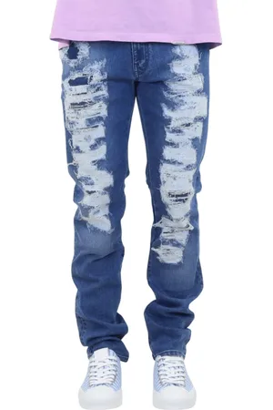 Givenchy Jeans, Herre, Blå, W34, Bomuld, Slim-fit Jeans