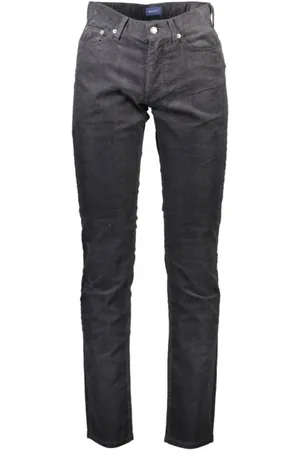 GANT Jeans, Herre, Grå, W33 L34, Slim-fit Jeans