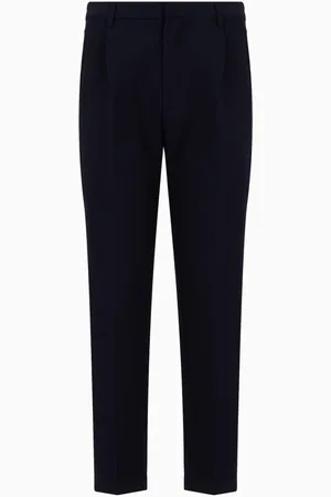 Emporio Armani Bukser, Herre, Blå, L, Suit Bukser