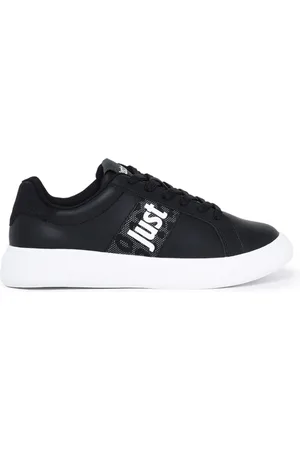 Roberto Cavalli Sko, Dame, Sort, 38 EU, Uld, Sort Sneakers Sko