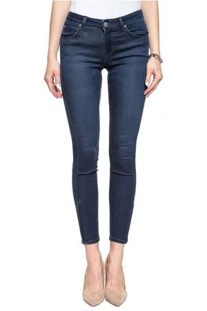 Lee Jeans, Dame, Blå, W25 L31, Bomuld, Skinny Jeans