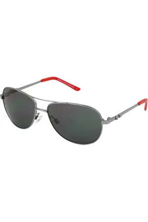 Benetton Tilbehør, unisex, Sort, 53 MM, Junior solbriller i metalramme