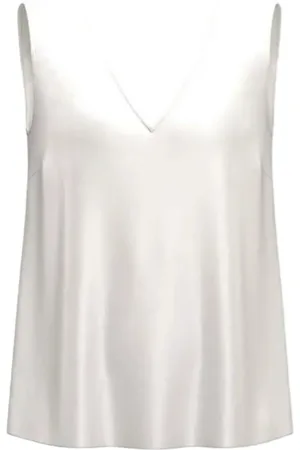 MARELLA Top, Dame, Hvid, L, Uld, Ærmeløse top
