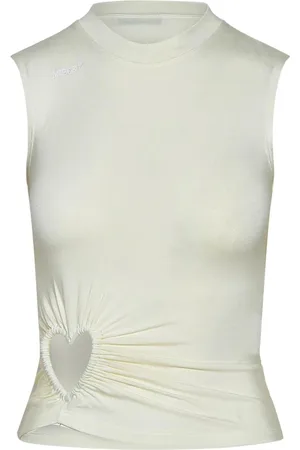 AMBUSH Top, Dame, Hvid, L, Uld, Ærmeløse top