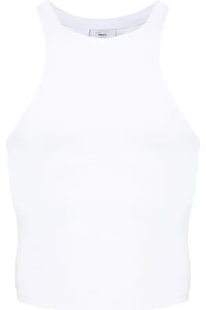 Vetements Top, Dame, Hvid, M, Bomuld, Ærmeløse top