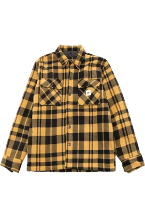 Caterpillar Jakke, Herre, Gul, L, Uld, Casual Bluser