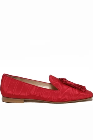 Prosperine Sko, Dame, Rød, 39 EU, Læder, Loafers