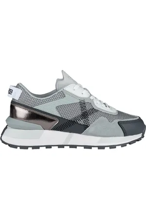 Munich Sko, Dame, Flerfarvet, 37 EU, Grå Casual Tekstil Sneakers med Gummisål