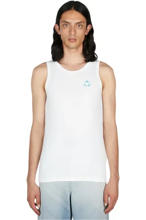 Botter Top, Herre, Hvid, XL, Bomuld, Ærmeløse top