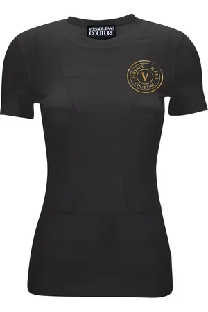 VERSACE Top, Dame, Sort, 2XS, Sort T-shirt og Polo Kollektion