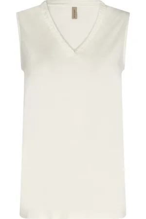 soyaconcept Top, Dame, Hvid, S, Uld, Marica 196 Toppe T-shirt Marica 196 Off