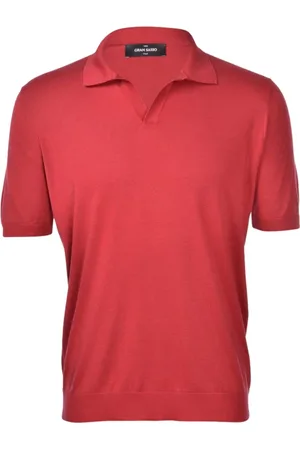 Gran Sasso Top, Herre, Rød, M, Uld, T-shirts
