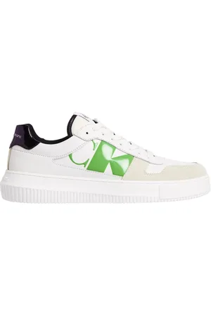 Calvin Klein Sko, Herre, Hvid, 41 EU, Læder, Sneakers