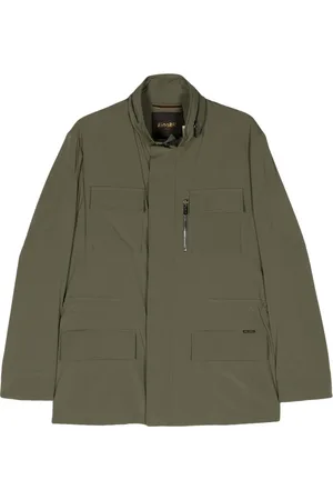 MOORER Jakke, Herre, Grøn, 3XL, Uld, Light Jackets