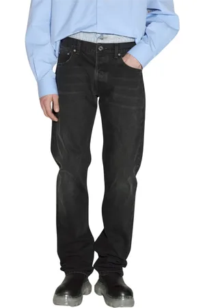 VTMNTS Jeans, Herre, Sort, W28, Bomuld, Jeans