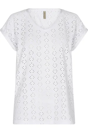 soyaconcept Top, Dame, Hvid, S, Ingela 13 Toppe T-shirt Ingela 13