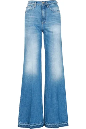 Don the Fuller Jeans, Dame, Blå, W26, Uld, Flared Jeans