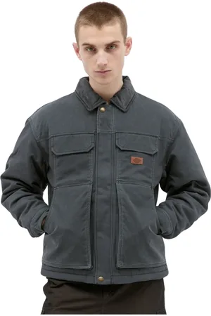 Dickies Jakke, Herre, Grå, XL, Bomuld, Jackets