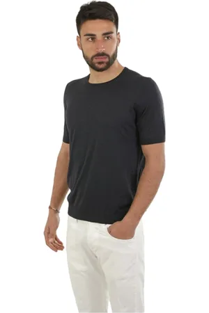 Gran Sasso Top, Herre, Blå, 3XL, Uld, T-shirts