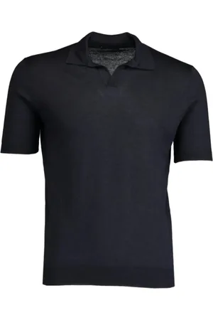 Gran Sasso Top, Herre, Blå, M, Uld, T-shirts