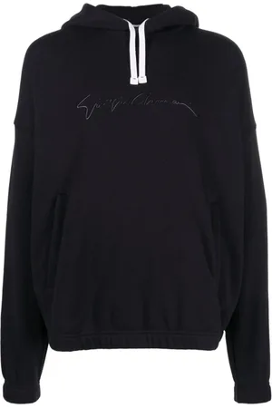 Giorgio Armani Sweathshirts & Hoodies, Herre, Blå, XL, Bomuld, Hoodies