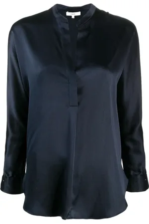 Vince Bluser & Skjorter, Dame, Blå, XS, Blouses
