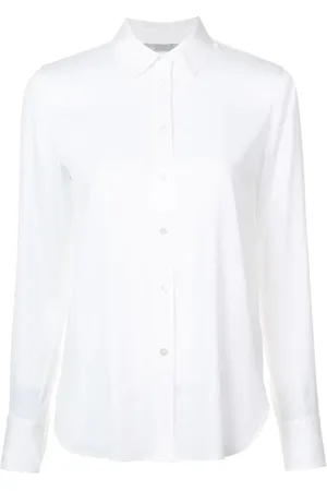 Vince Bluser & Skjorter, Dame, Hvid, XL, Uld, Long Sleeve Tops