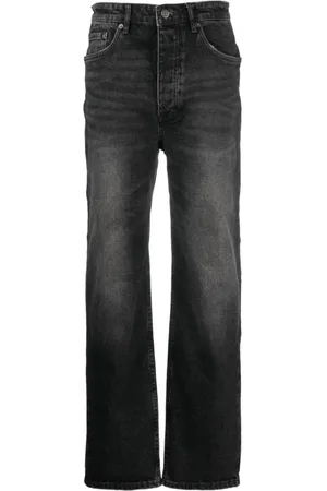 KSUBI Jeans, Dame, Sort, W29, Bomuld, Straight Jeans
