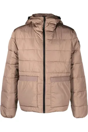 Calvin Klein Jakke, Herre, Brun, L, Uld, Down Jackets