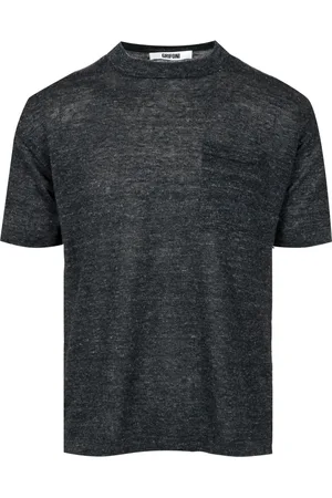 Mauro Grifoni Top, Herre, Grå, M, Bomuld, T-shirts