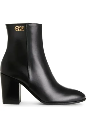 Giuseppe Zanotti Sko, Dame, Sort, 37 EU, Læder, Ankelstøvler