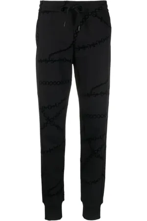 VERSACE Bukser, Dame, Sort, XS, Bomuld, Sweatpants