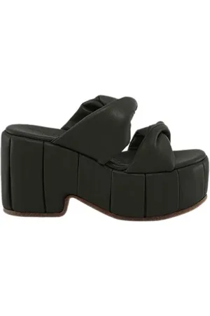 THEMOIRÈ Sko, Dame, Sort, 38 EU, Uld, Heeled Mules