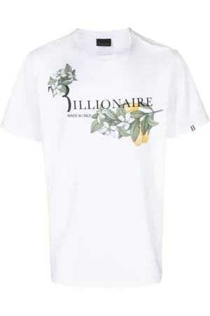 BILLIONAIRE Top, Herre, Hvid, L, Bomuld, T-shirts