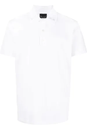 BILLIONAIRE Top, Herre, Hvid, 3XL, Bomuld, Polo Bluser
