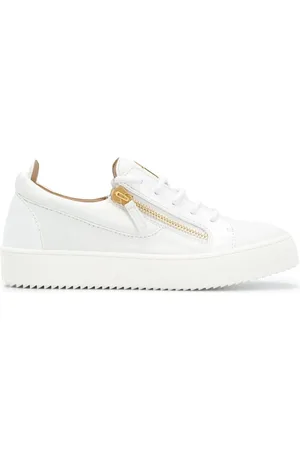Giuseppe Zanotti Sko, Dame, Hvid, 40 EU, Uld, Sneakers