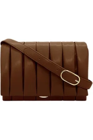 THEMOIRÈ Taske, Dame, Brun, ONE SIZE, Brun Vegan Stof Jakke