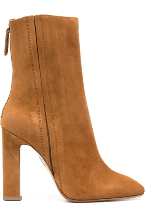 Aquazzura Sko, Dame, Brun, 38 EU, Ankelstøvler