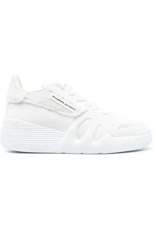 Giuseppe Zanotti Sko, Dame, Hvid, 41 EU, Bomuld, Sneakers