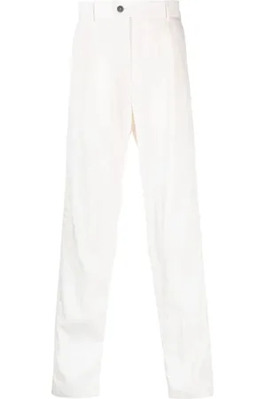 Giorgio Armani Bukser, Herre, , 2XL, Uld, Elegant Straight Bukser til Mænd