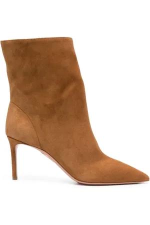 Aquazzura Sko, Dame, Brun, 36 EU, Ankelstøvler