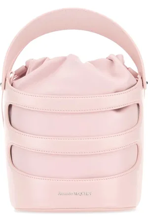 Alexander McQueen Taske, Dame, Lyserød, ONE SIZE, Uld, Bucket Bags