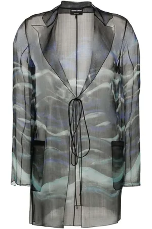 Giorgio Armani Bluser & Skjorter, Dame, Sort, S, Bluser