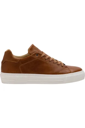 JoDis Sko, Herre, Brun, 46 EU, Uld, Klassisk Cognac Sneaker