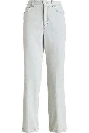 Etro Jeans, Dame, Blå, W27, Bomuld, Straight Jeans